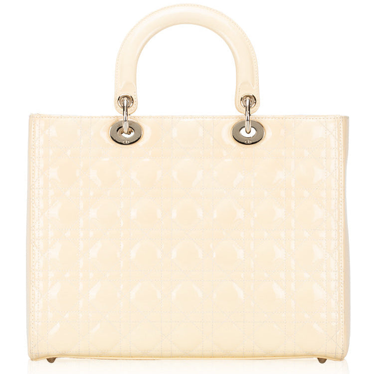 Dior Large Lady Dior Bag - Beige