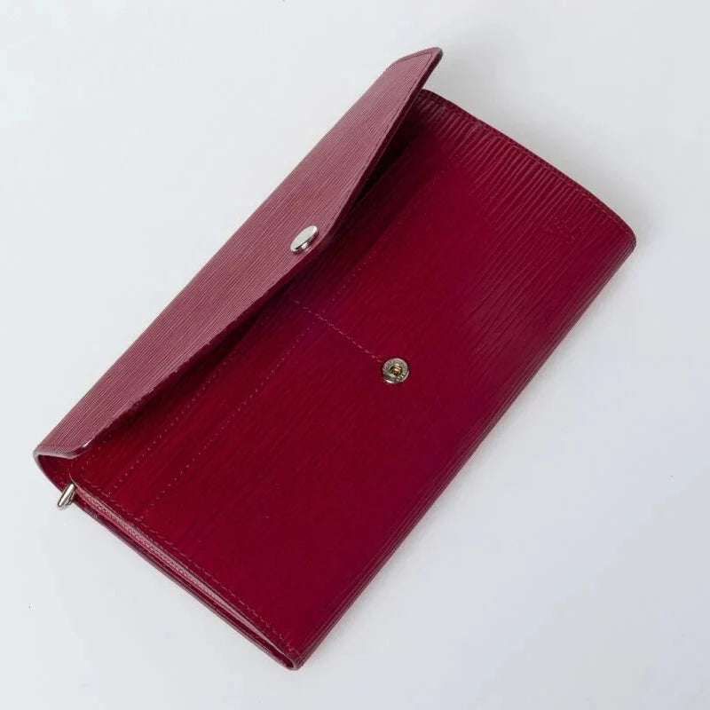 Louis Vuitton Epi Leather Sarah Wallet - Fuchsia