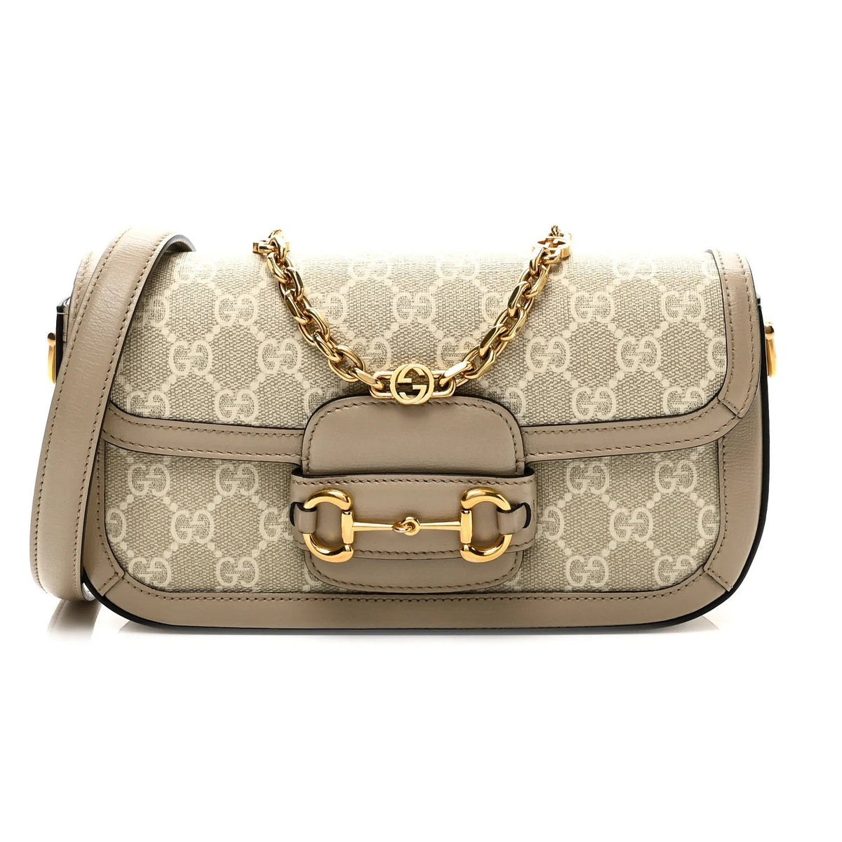 Gucci Horsebit 1955 Mini Bag – Beige
