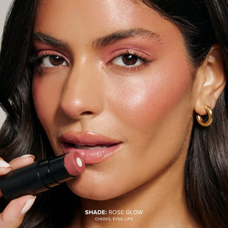 Nudestix Nudies Matte+ Glow Core All Over Face Blush - Sunset Gold