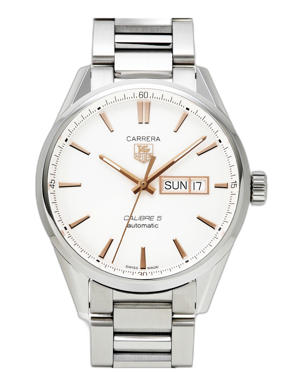 Tag Heuer Carrera White Dial Watch for Men - WAR201D.BA0723