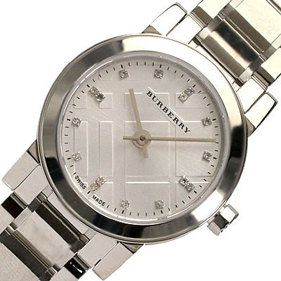 Burberry The City Silver Dial Silver  Steel Strap Watch for Women - BU9213