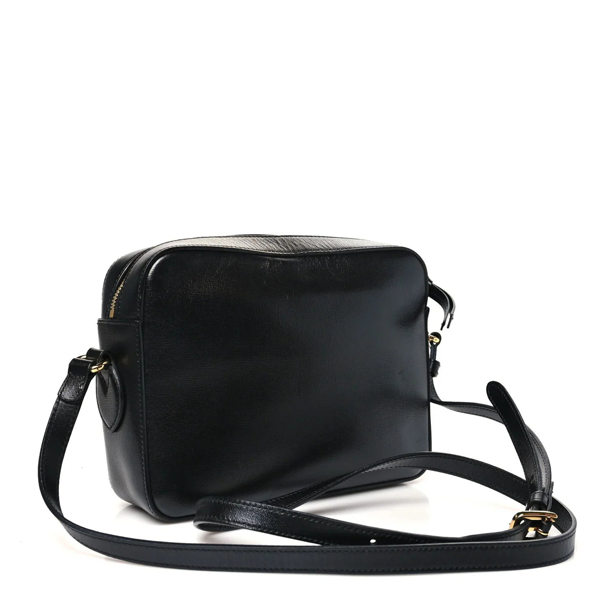 Gucci Horsebit 1955 Shoulder Leather Bag – Black