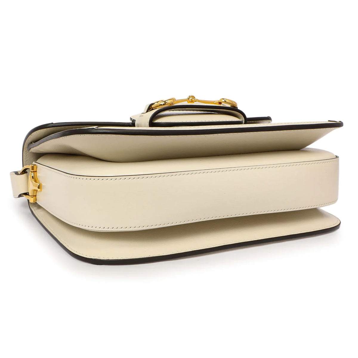 Gucci Horsebit 1955 Soft Medium Shoulder Bag - Beige