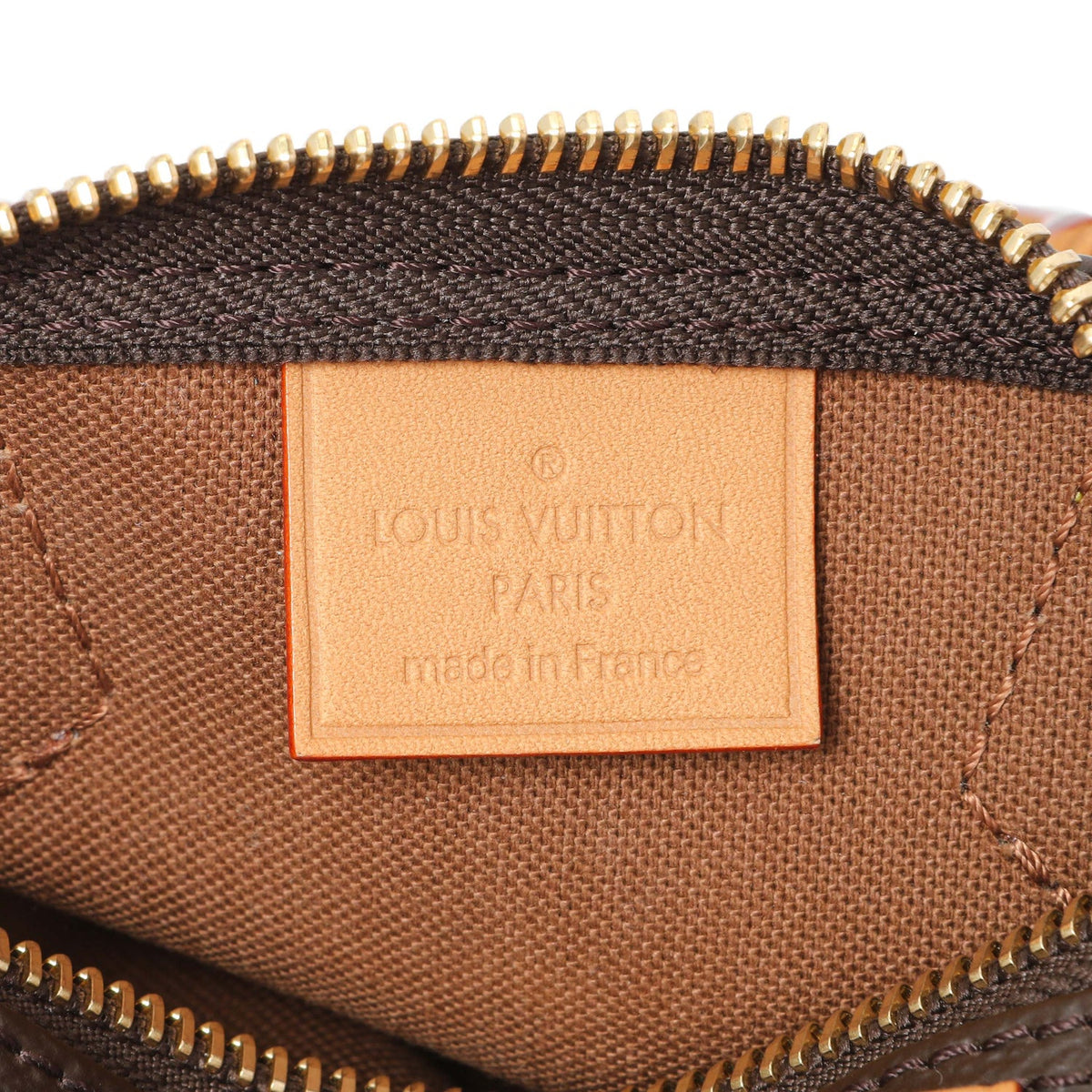 Louis Vuitton Nano Speedy Handbag - Chocolate Brown