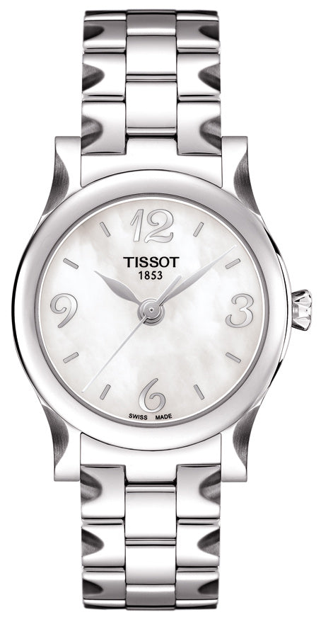 Tissot Stylis-T Mother of Pearl Dial Watch For Women - T028.210.11.117.02