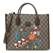 Gucci GG Supreme Donald Duck Tote – Beige