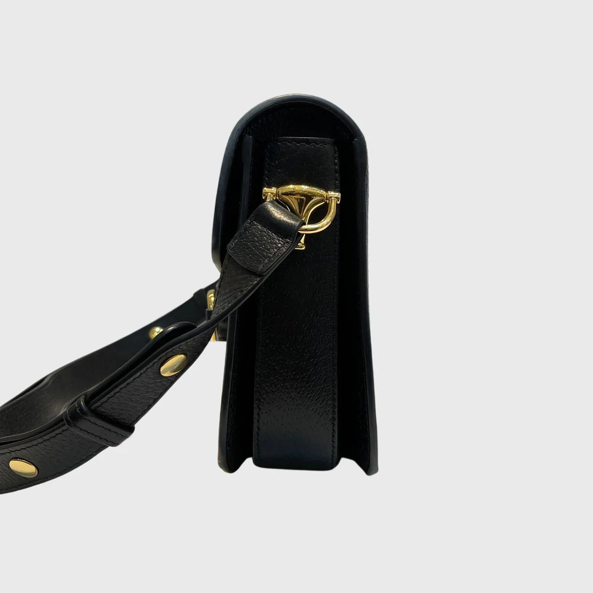 Gucci Small Horsebit 1955 Shoulder Bag – Black