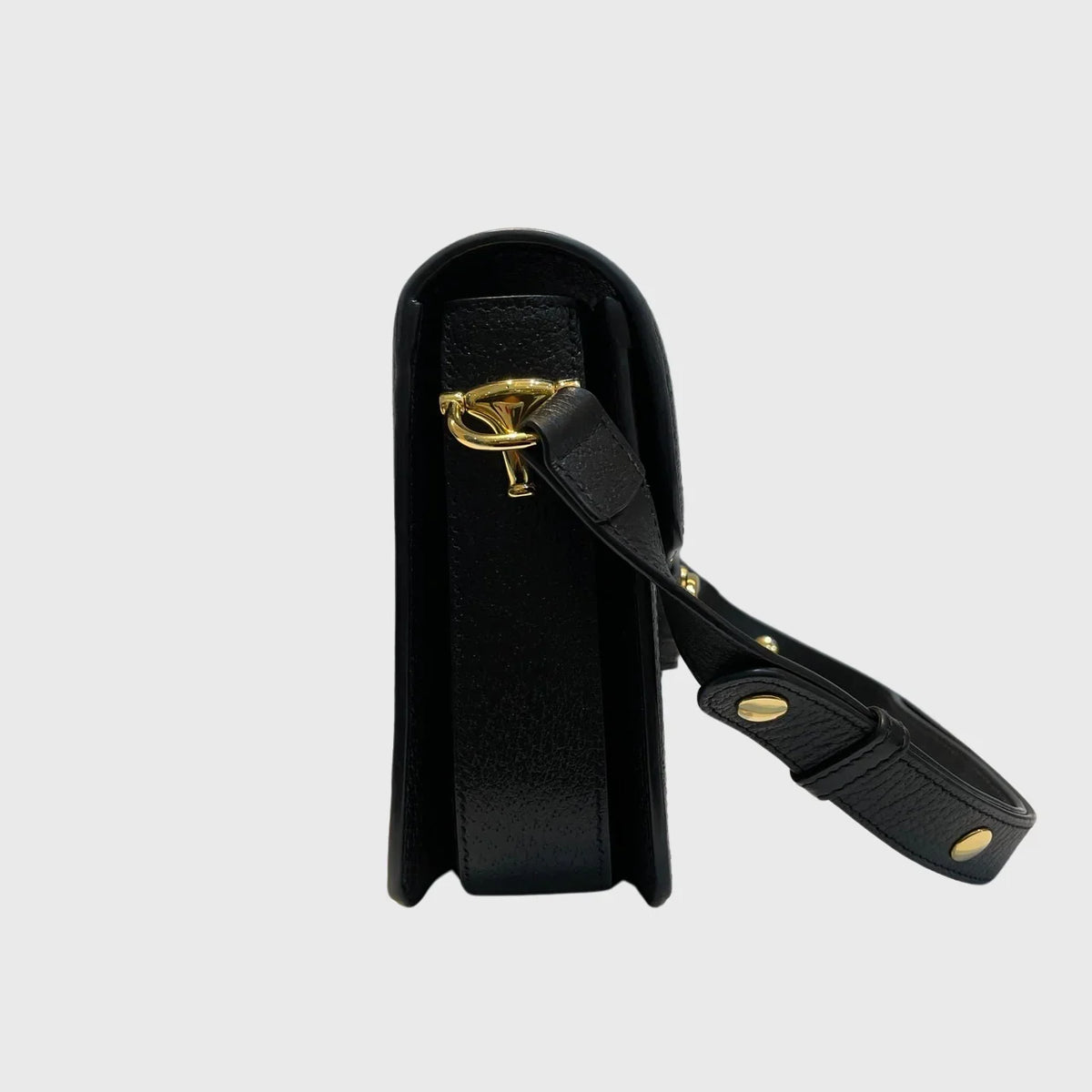Gucci Small Horsebit 1955 Shoulder Bag – Black