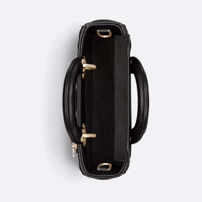 Dior Lady D-Joy Lambskin Micro Bag - Black Cannage