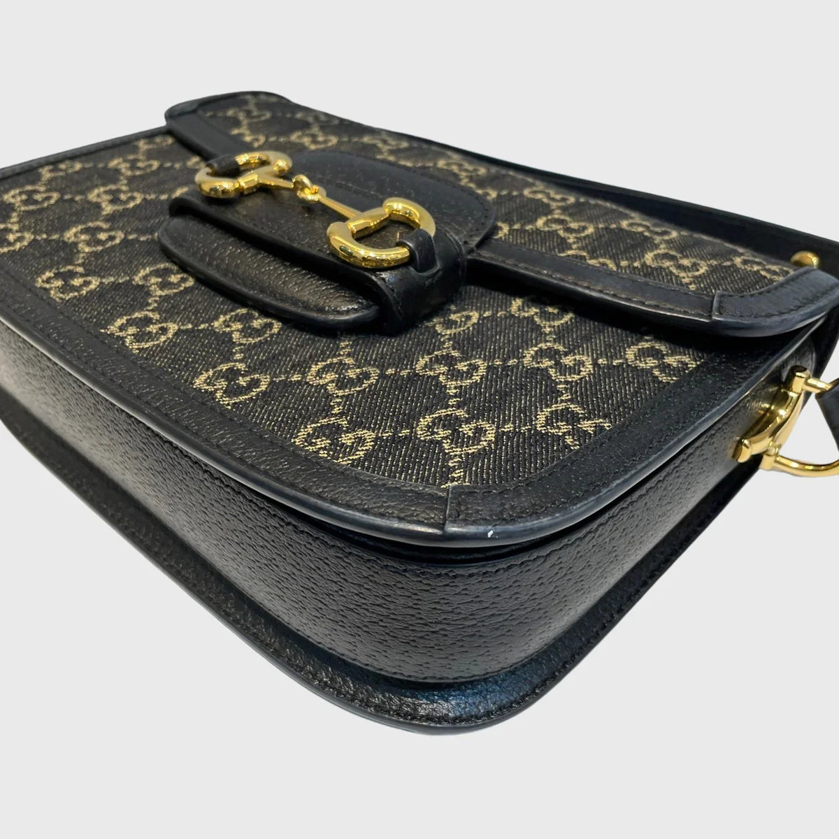 Gucci Small Horsebit 1955 Shoulder Bag – Black
