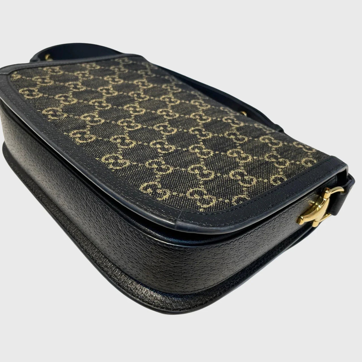 Gucci Small Horsebit 1955 Shoulder Bag – Black