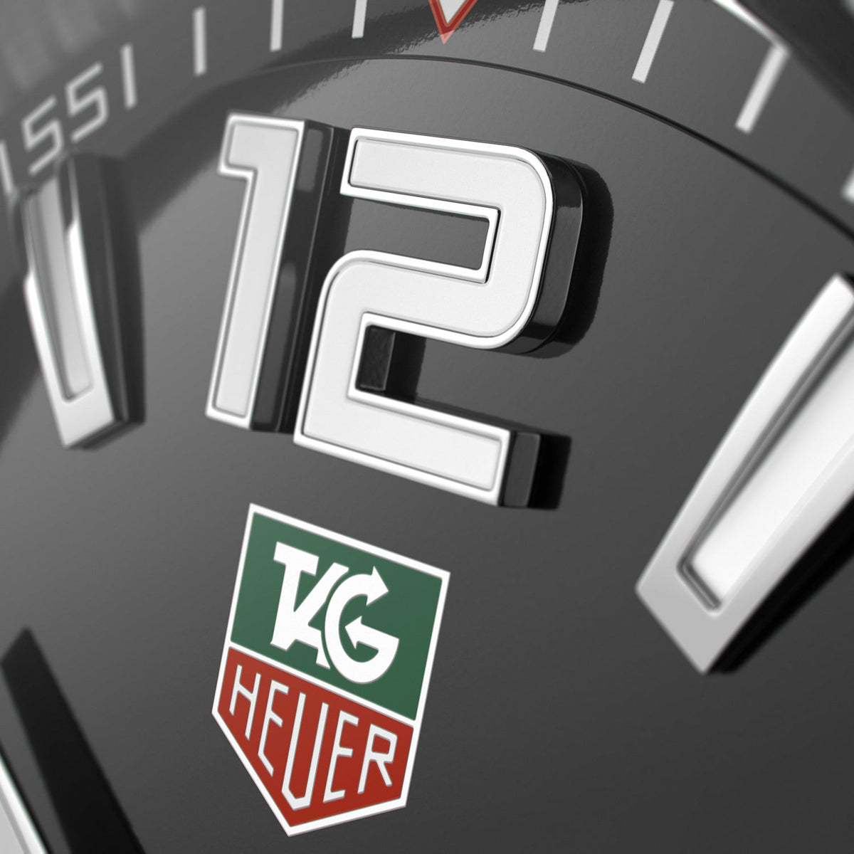 Tag Heuer Formula 1 Quartz Black Dial Silver Steel Strap Watch for Men - WAZ1110.BA0875