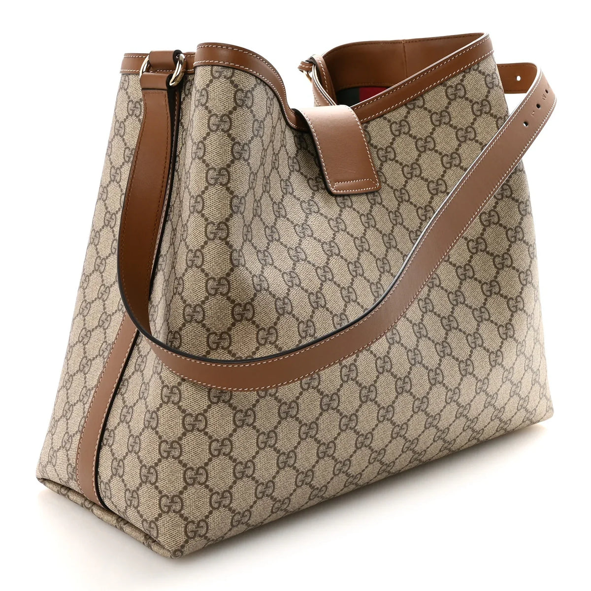 Gucci Padlock Large Shoulder Bag – Beige