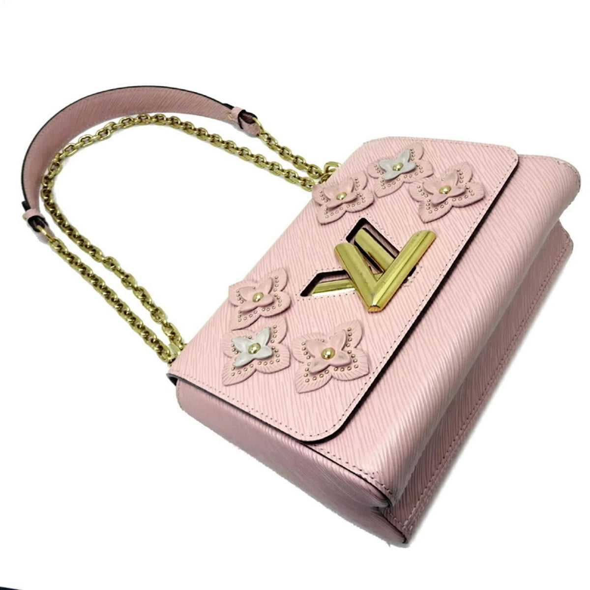 Louis Vuitton Twist MM Shoulder Bag - Pink