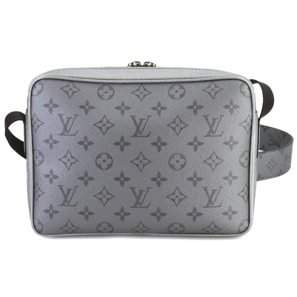 Louis Vuitton Taigarama Outdoor Messenger Shoulder Bag - Silver