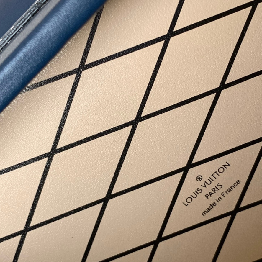 Louis Vuitton Petite Malle Handbag - Blue
