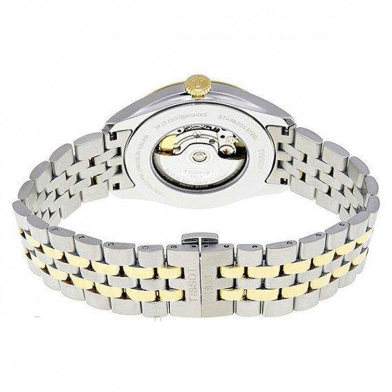 Tissot Ballade Powermatic 80 Chronometer Silver Dial Two Tone Steel Strap Watch For Men - T108.408.22.037.00