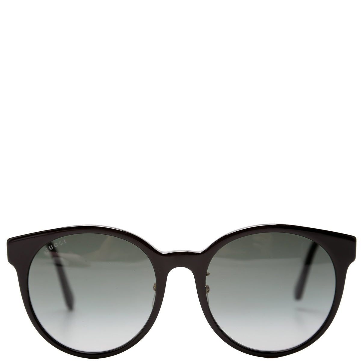 Gucci GG0416SK Round Black Sunglasses