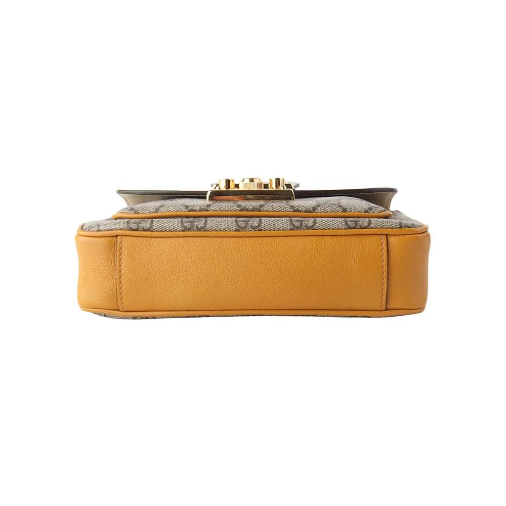 Gucci GG Padlock Handle Bag – Beige