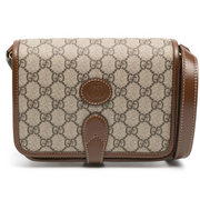 Gucci GG Supreme Mini Shoulder Bag – Beige