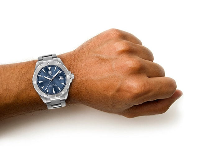 Tag Heuer Aquaracer Blue Dial Watch for Men - WAY2112.BA0928