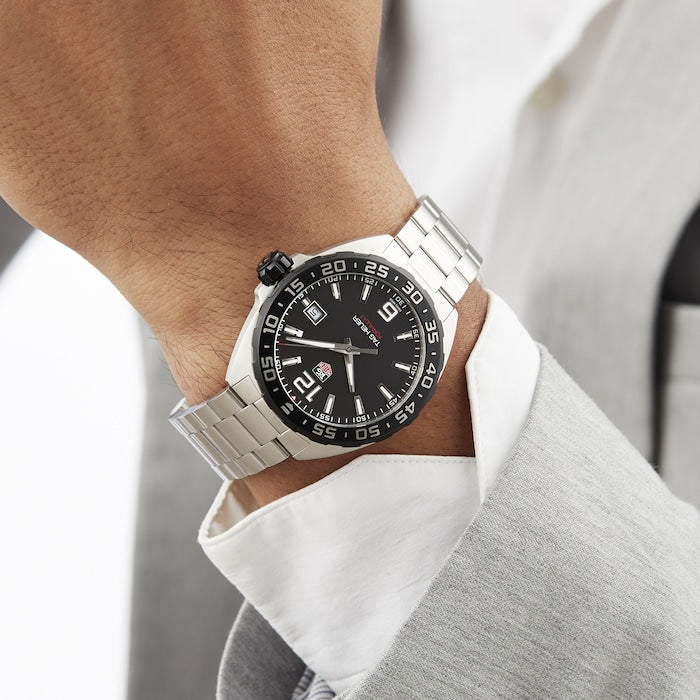 Tag Heuer Formula 1 Black Dial Watch for Men - WAZ1110.BA0875