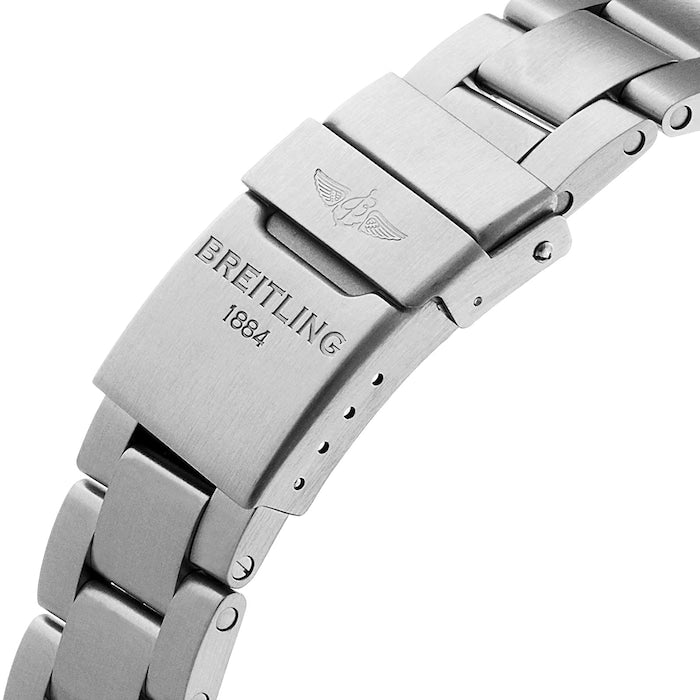 Breitling Superocean II Special 44mm Black Dial Silver Steel Strap Watch for Men - Y1739310/BF45/162A