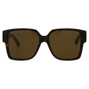 Saint Laurent SL M9 Unisex Shiny Dark Havana Brown Sunglasses