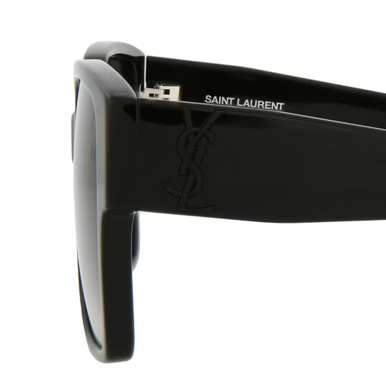 Saint Laurent SL M9 Unisex Black Grey Sunglasses