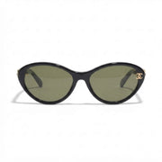 Chanel Women Cat-Eye Frame Chain Design Sunglasses