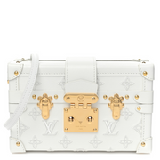 Louis Vuitton Petite Malle Handbag - White