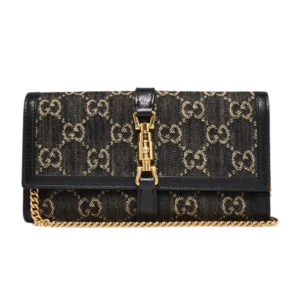 Gucci Jackie 1961 Small Chain Wallet – Black