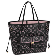Louis Vuitton Monogram Fall For You Neverfull MM - Black