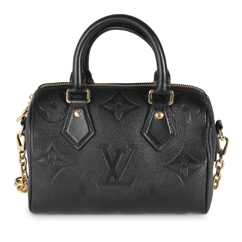 Louis Vuitton Speedy Bandoulière 20 Handbag - Black
