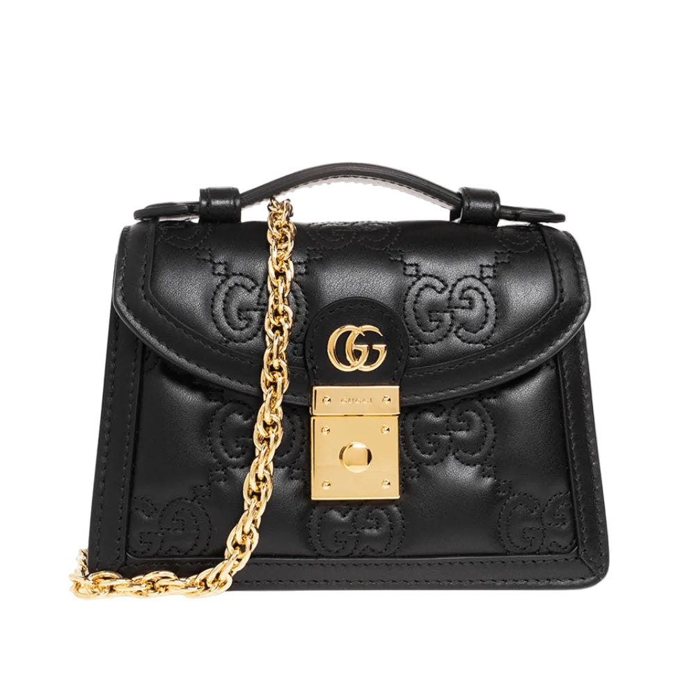 Gucci Ophidia Mini Shoulder Bag - Black