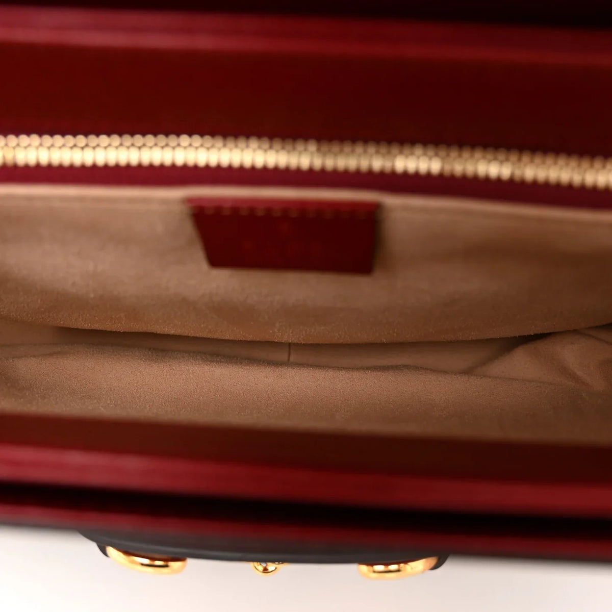 Gucci Horsebit 1955 Small Shoulder Bag - Red