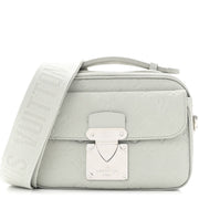Louis Vuitton S Lock Messenger Shoulder Bag - Mineral Gray