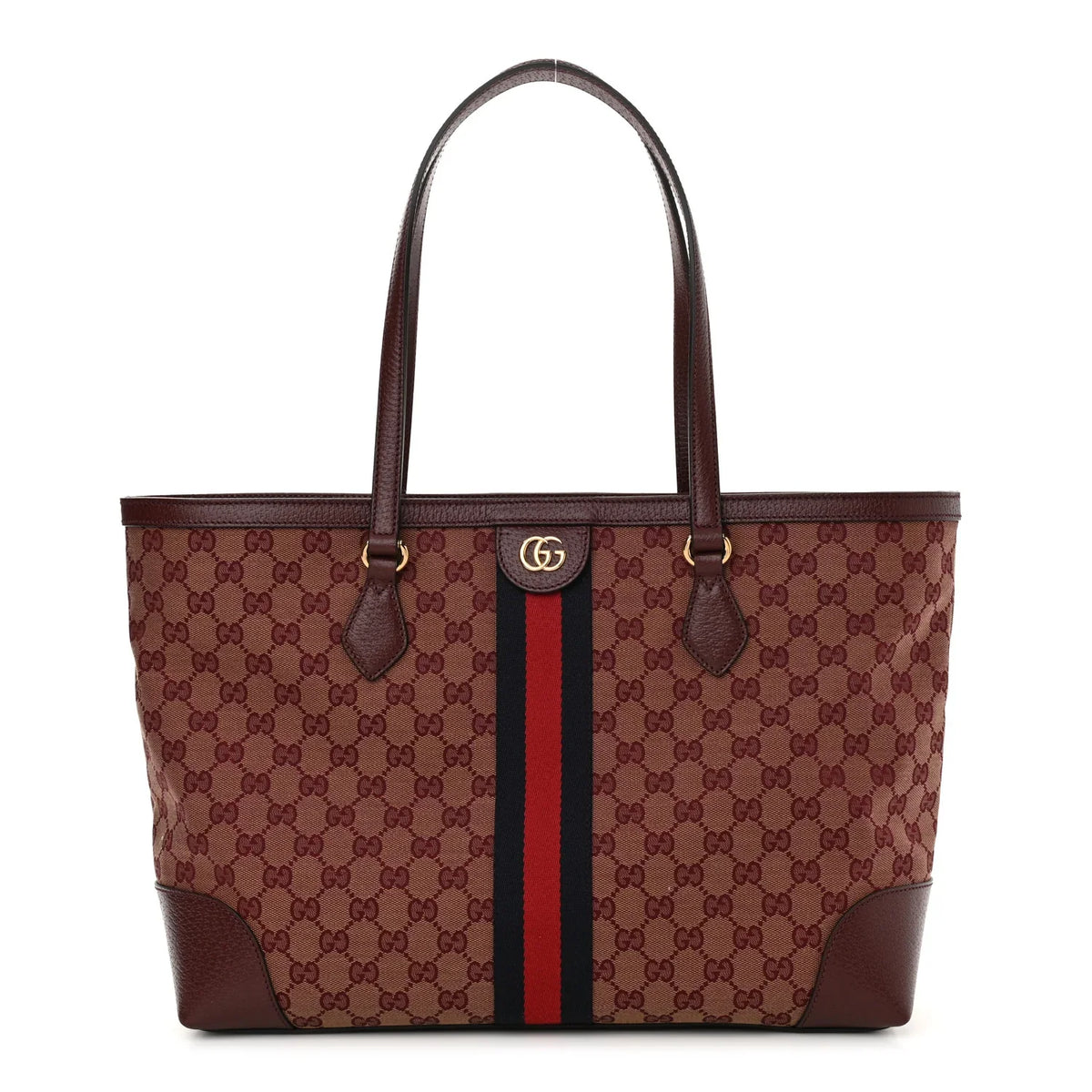 Gucci Ophidia Large Tote Bag - Burgundy