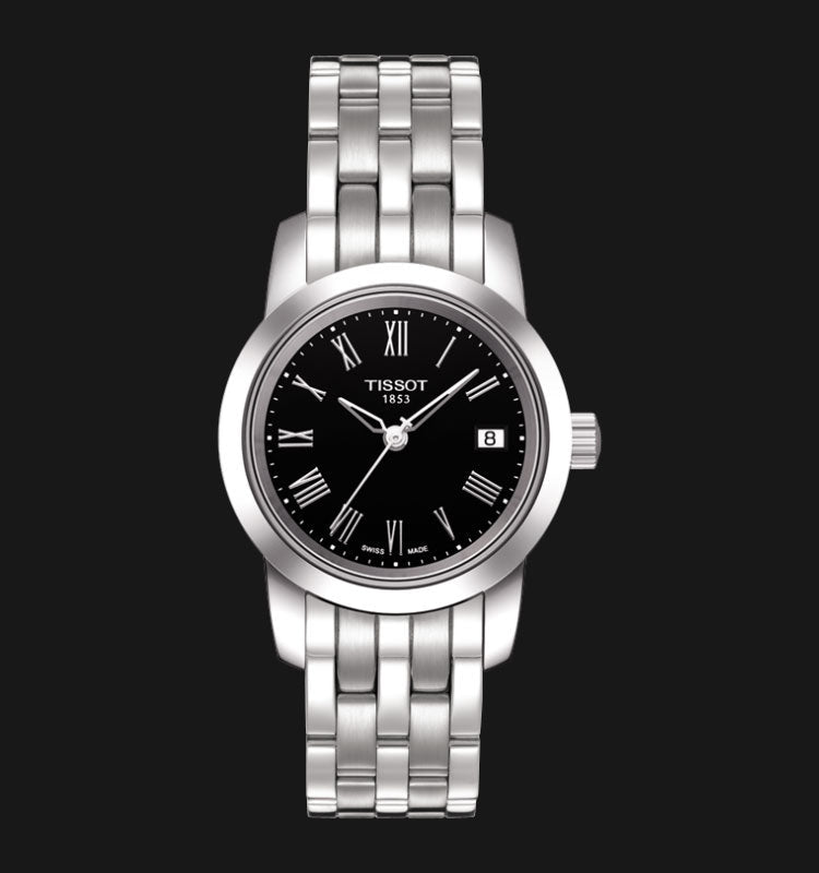Tissot T Classic Dream Black Dial Watch For Women - T033.210.11.053.00