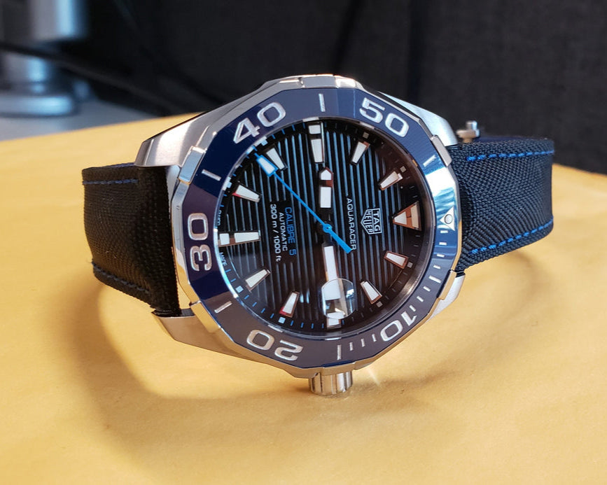 Tag Heuer Aquaracer Black Dial Watch for Men - WAY211B.FC6363