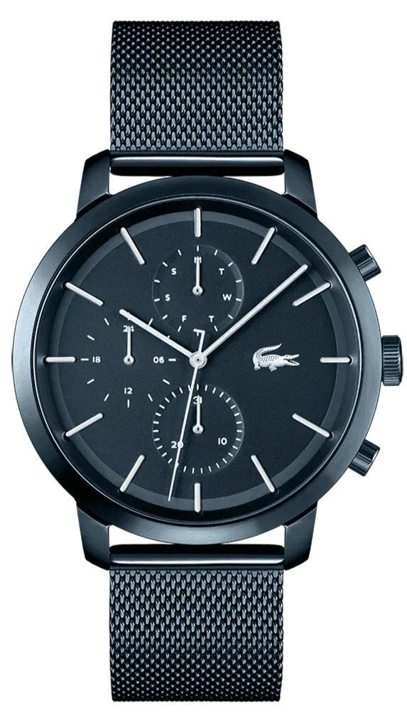 Lacoste Replay Blue Dial Blue Steel Strap Watch for Men - 2011196