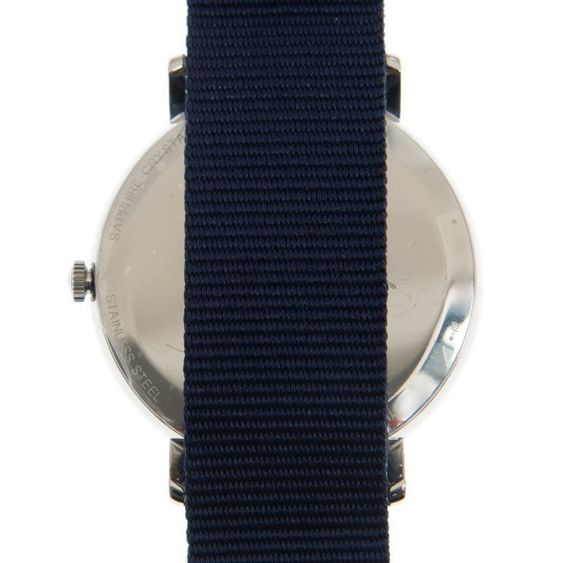 Tissot T Classic Everytime Large White Dial Blue NATO Strap Watch For Men - T109.610.17.037.00