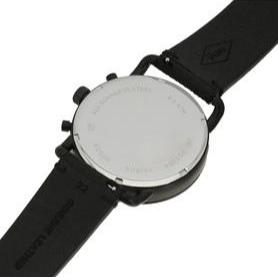 Fossil Commuter Black Dial Black Leather Strap Watch for for Men - FS5504