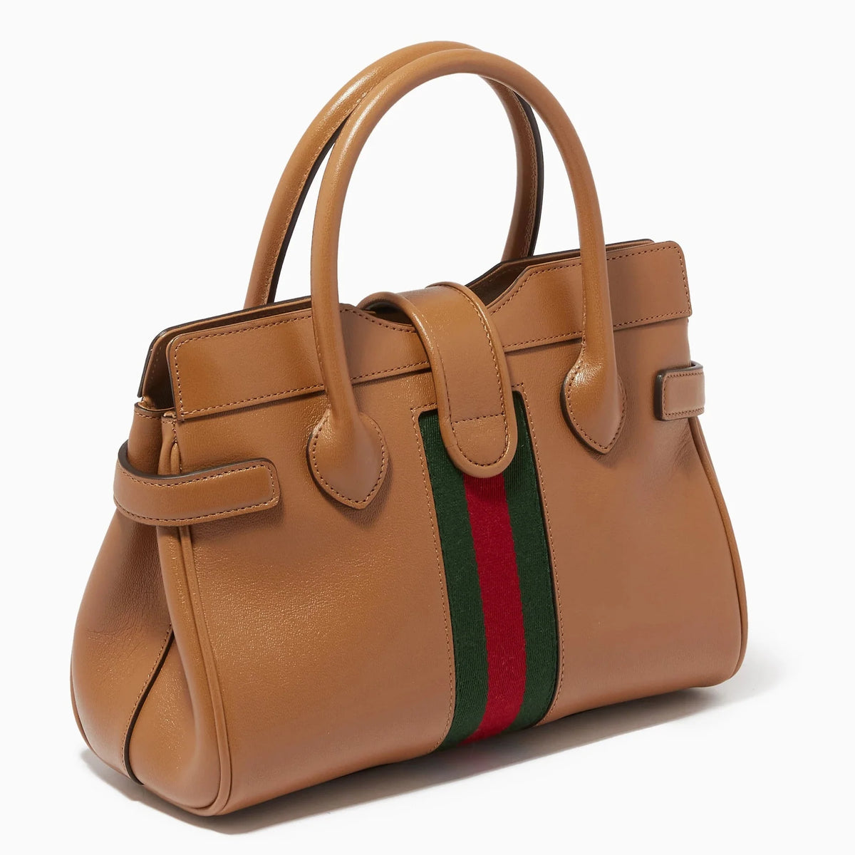 Gucci Dahlia GG Handle Bag – Brown