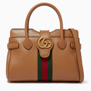 Gucci Dahlia GG Handle Bag – Brown