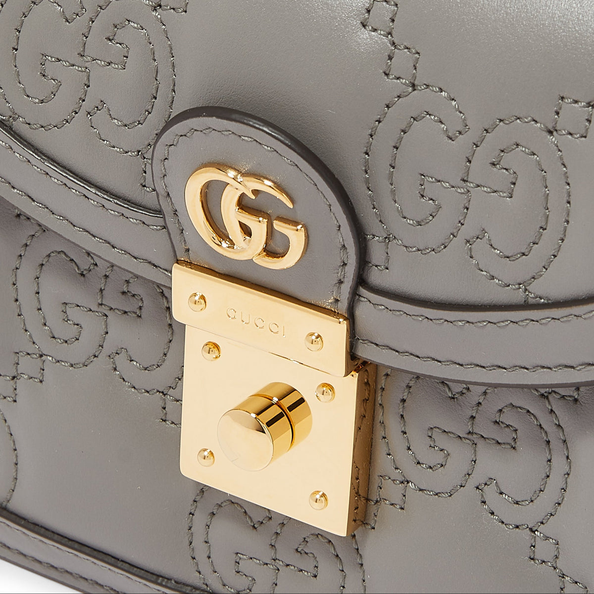 Gucci Ophidia Mini Shoulder Bag - Grey