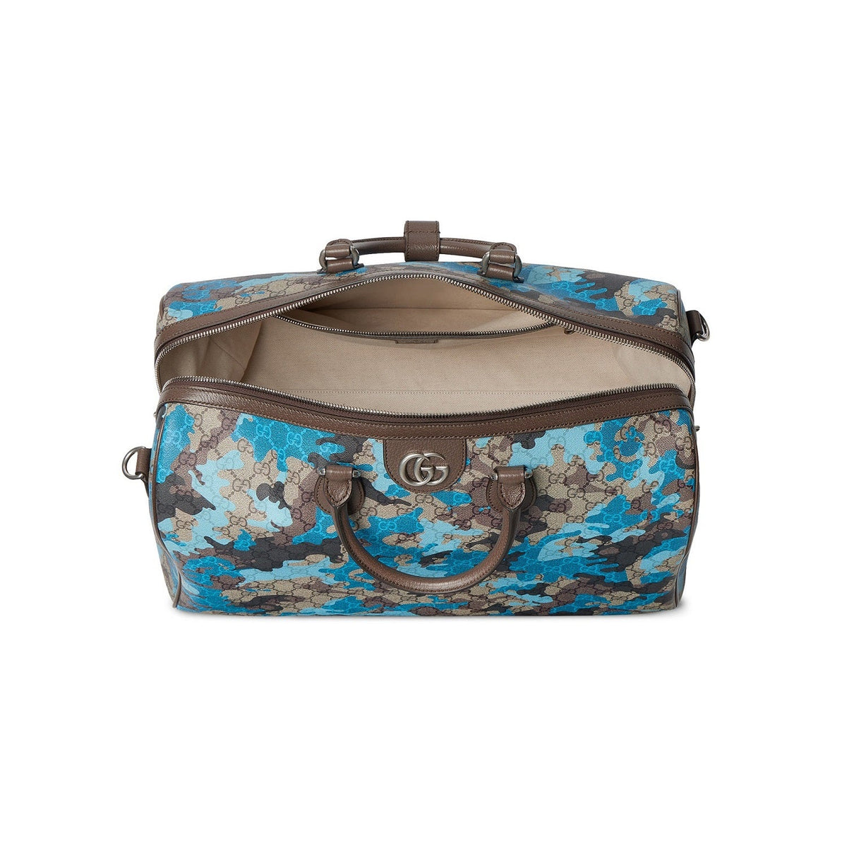 Gucci GG Duffle Bag – Camouflage Blue