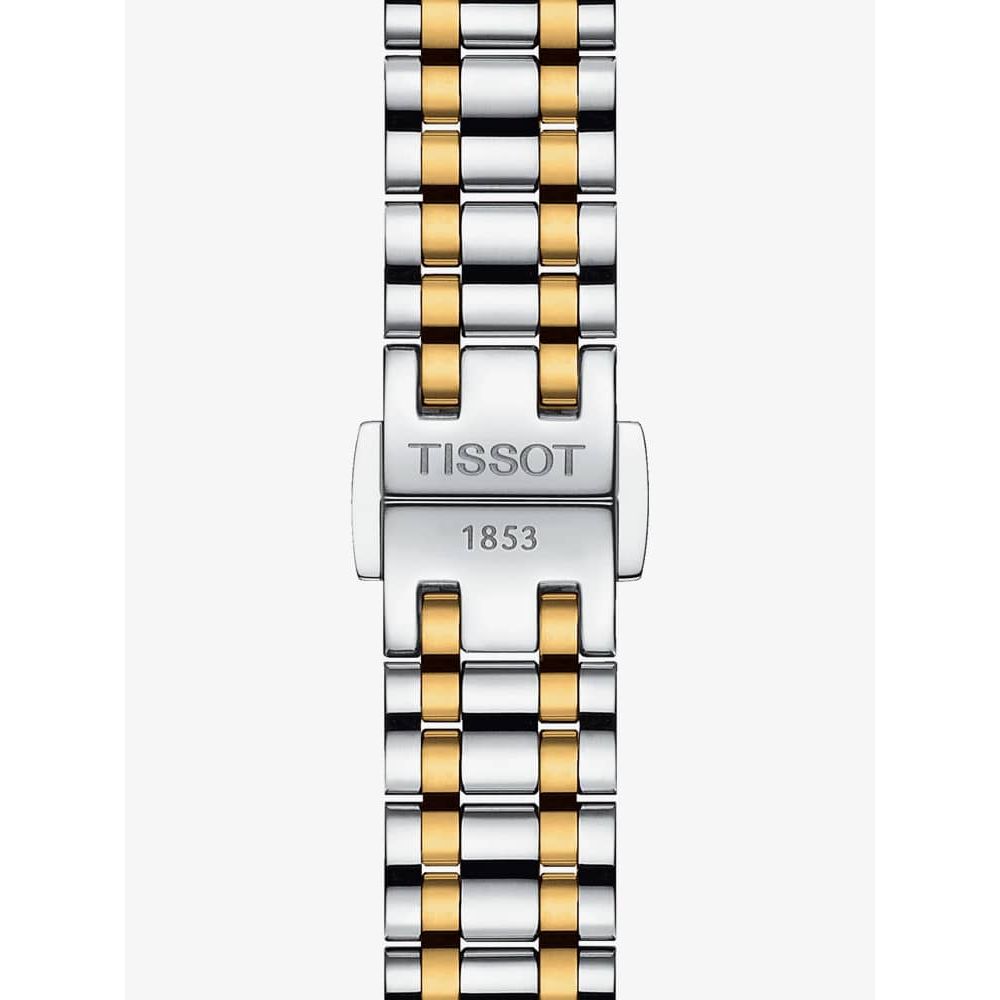 Tissot Bellissima Small Lady Mother of Pearl Dial Two Tone Steel Strap Watch For Women - T126.010.22.013.00