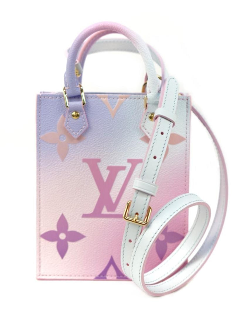 Louis Vuitton Petit Sac Plat Crossbody Shoulder Bag - Sunrise Pastel